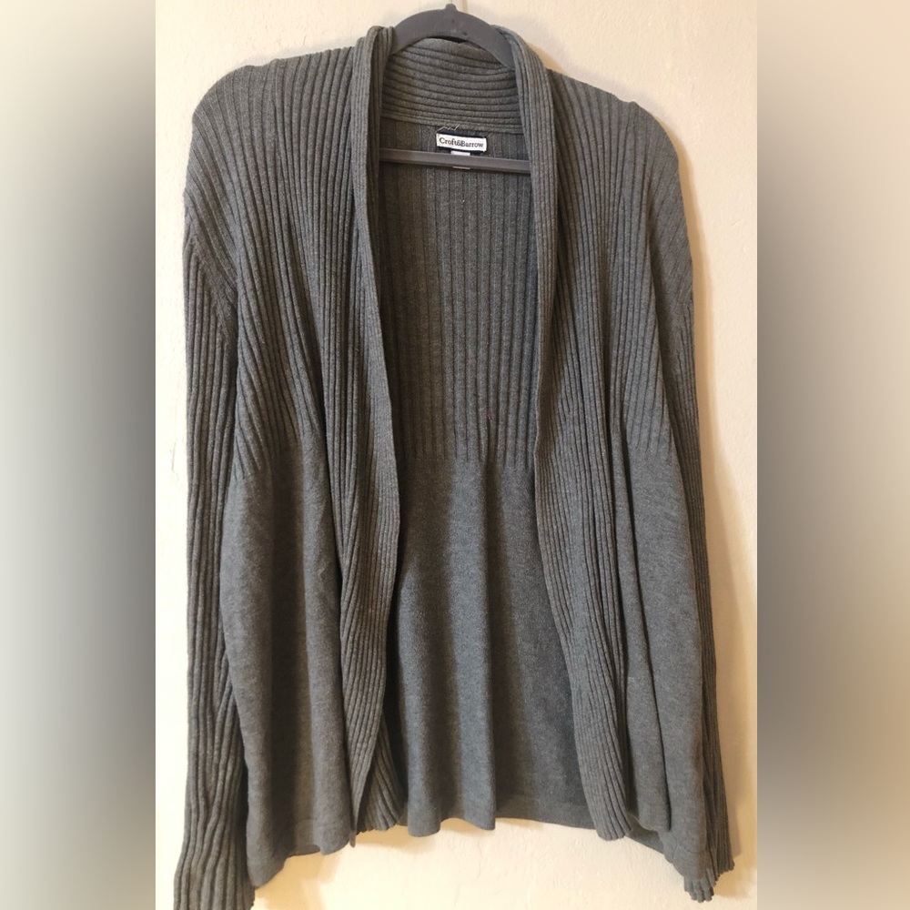 Cozy gray sweater (L)